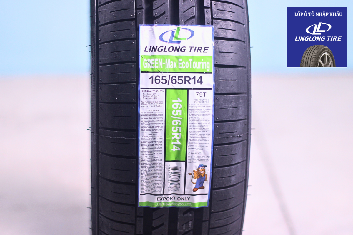 Vỏ Lốp Ô Tô Linglong 165/65R14 GREEN-MAX ET
