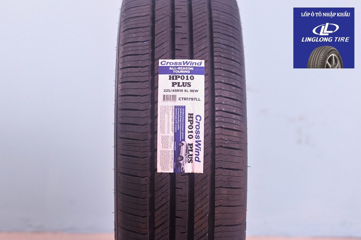 Vỏ lốp ô tô LingLong CrossWind 225/45R19 HP010 PLUS