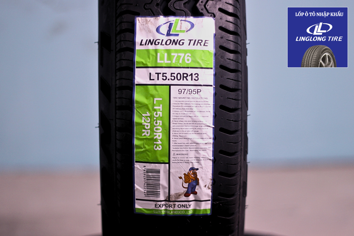 Vỏ Lốp Ô Tô Linglong 5.50R13LT LL776
