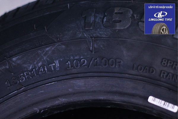 Vỏ lốp ô tô LingLong 185R14C 8 GREEN-Max Van