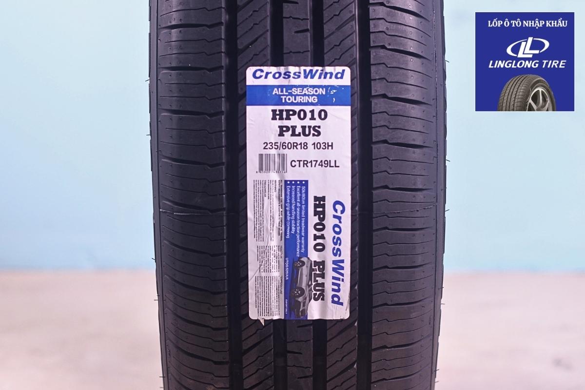Các thông số vỏ lốp ô tô LingLong CrossWind 235/60R18 HP010 PLUS
