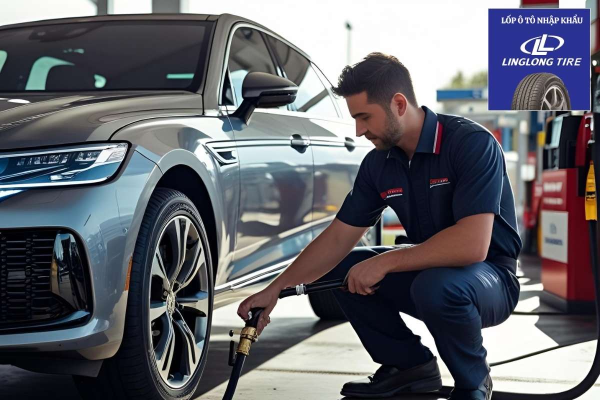 Tiêu chuẩn bơm lốp xe 7 chỗ