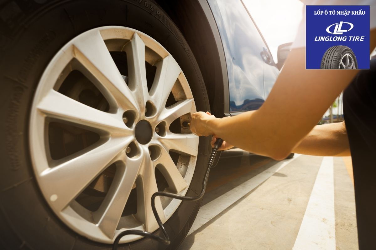 Những lưu ý quan trọng khi bơm lốp xe ô tô